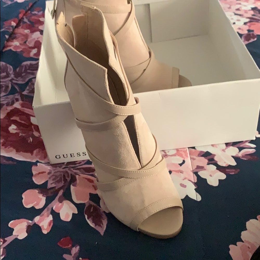 Guess pink boots